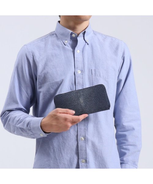 チマブエ グレースフル CIMABUE graceful ラウンドファスナー長財布 エイ革 スティングレイ Galuchat ガルーシャ 本革 25011 ラウンドファスナー長財布 ガルーシャ