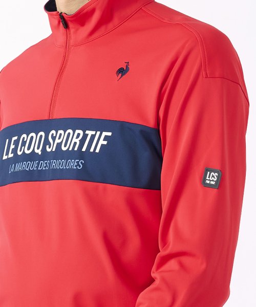 le coq sportif GOLF (ルコックスポルティフ（ゴルフ）)/【ストレッチフォーサー】ハーフジップ長袖シャツ/img07