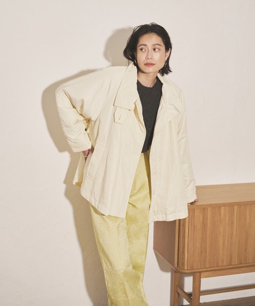 【Audrey and John Wad】フラワージャガードコクーンパンツ 5cm H164 B79 W58 H82