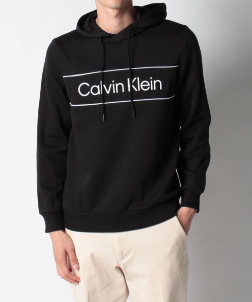 Calvin Klein(カルバンクライン)/【Calvin Klein / カルバンクライン】フロントロゴ スウェット フーディ パーカー 40FC430/img11