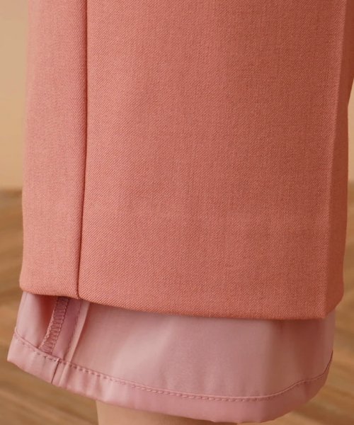 クロップドタックパンツ【my perfect wardrobe】 