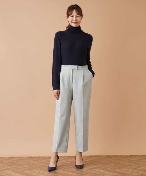 クロップドタックパンツ【my perfect wardrobe】 