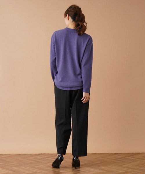 クロップドタックパンツ【my perfect wardrobe】 