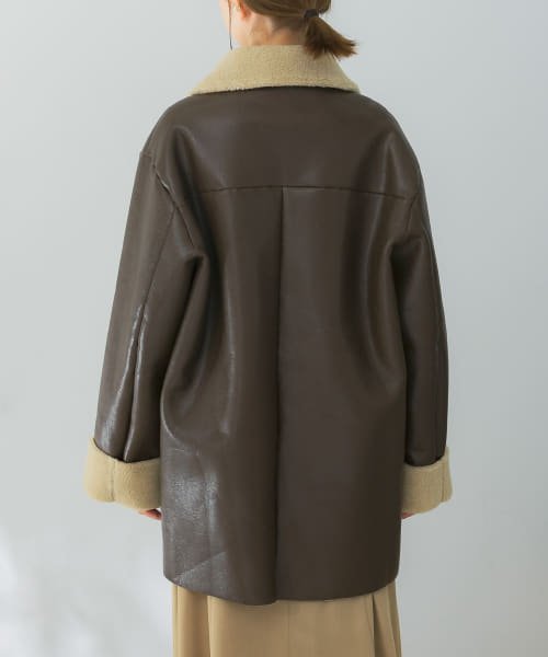 URBAN RESEARCH ROSSO(URBAN　RESEARCH　ROSSO)/le　fauxleathermustanghalfcoat/img12