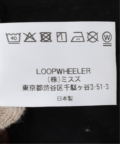 EDIFICE(エディフィス)/【LOOPWHEELER for LOWERCASE】ライトツリウラケ ルーズフィットスウェット/img60