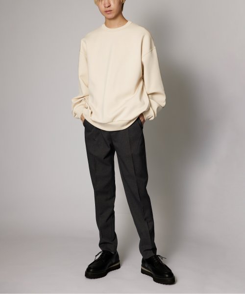 MAISON CLUB(MAISON CLUB)/【MAISON CLUB】ESSENTIALS Super smooth cardboard sweater ダンボールスウェット トレーナー スウェット 長袖/img08