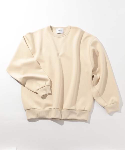 MAISON CLUB(MAISON CLUB)/【MAISON CLUB】ESSENTIALS Super smooth cardboard sweater ダンボールスウェット トレーナー スウェット 長袖/img09