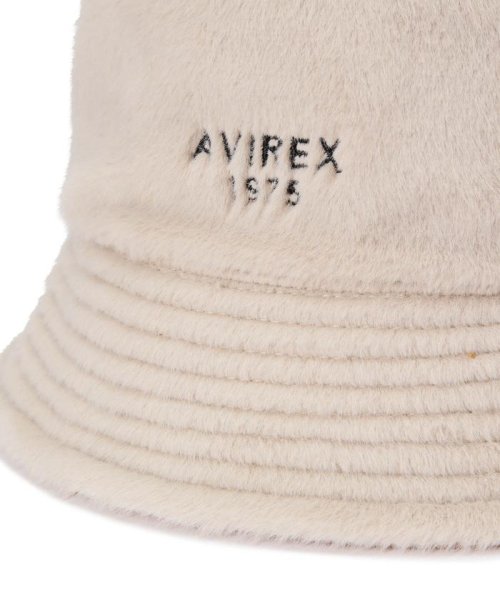 AVIREX(AVIREX)/REVERSIBLE FUR BUCKET/リバーシブル ファーバケットハット/img12