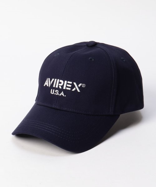 BLUE JEANS 1962(BLUE JEANS 1962)/AVIREX アヴィレックス AX TWILL LOW CAP/img01