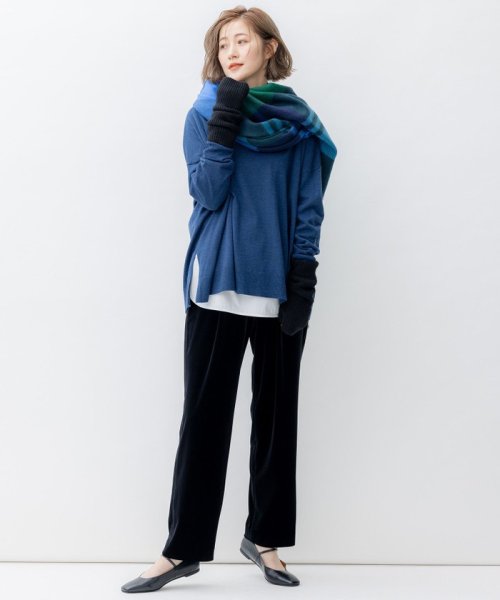 NIJYUSANKU（SMALL SIZE）(23区（小さいサイズ）)/【WEB限定カラーあり/洗える】ウーステッドウール ビッグシルエット ニット/img35