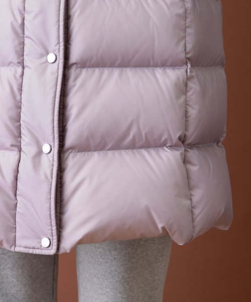 フーデッドダウンコート 