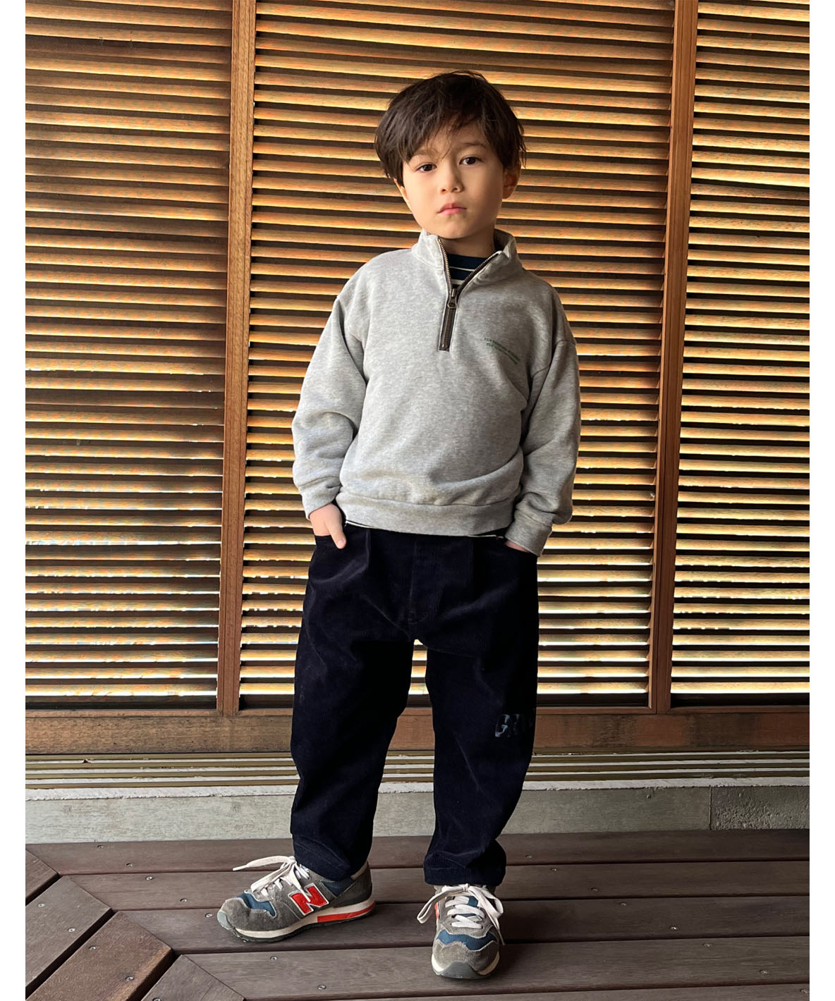 グルーヴィーカラーズ GROOVY COLORS 裏毛 BIRD HALF ZI(505701570