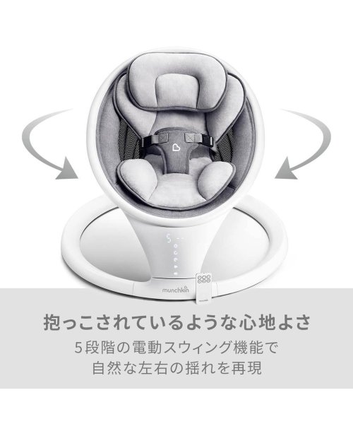 マンチキン munchkin 電動 バウンサー ベビースウィング 新生児  