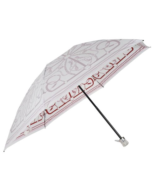 PREMIUM WHITE(プレミアムホワイト)/プレミアムホワイト PREMIUM WHITE 日傘 折りたたみ 完全遮光 晴雨兼用 軽量 雨傘 レディース 50cm 遮光率 UVカット 100% コンパクト/img10