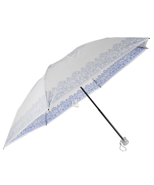PREMIUM WHITE(プレミアムホワイト)/プレミアムホワイト PREMIUM WHITE 日傘 折りたたみ 完全遮光 晴雨兼用 軽量 雨傘 レディース 55cm 遮光率 UVカット 100% コンパクト/img09
