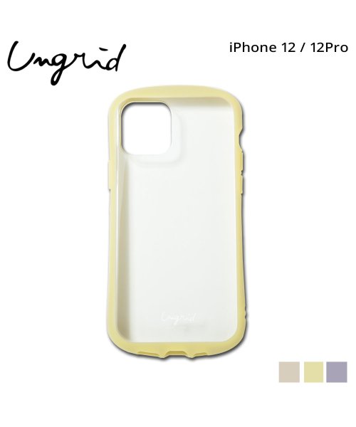 Ungrid(アングリッド)/アングリッド Ungrid iPhone 12 12 Pro スマホケース スマホショルダー 携帯 アイフォン レディース EASY GRIP CLEAR CA/img01