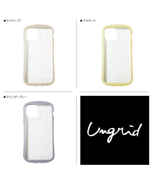 Ungrid(アングリッド)/アングリッド Ungrid iPhone 12 12 Pro スマホケース スマホショルダー 携帯 アイフォン レディース EASY GRIP CLEAR CA/img02