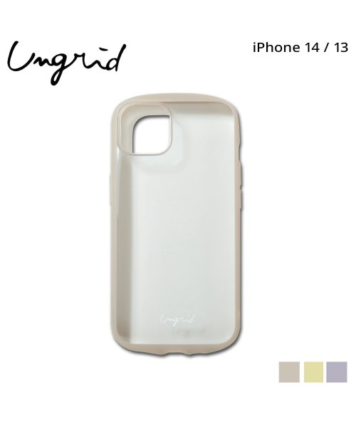 Ungrid(アングリッド)/アングリッド Ungrid iPhone 13 13 Pro スマホケース スマホショルダー 携帯 アイフォン レディース EASY GRIP CLEAR CA/img01