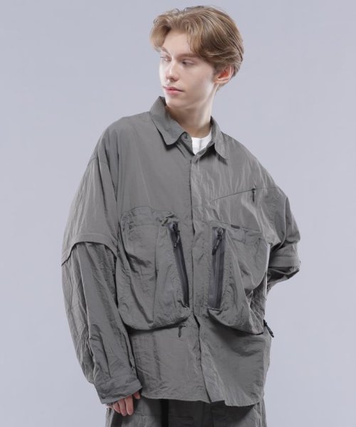 MANASTASH(マナスタッシュ)/MANASTASH/マナスタッシュ/EXTRA MILE CARGO POCKET SHIRTS/img05