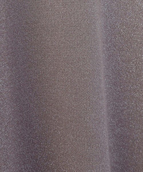 MIELI INVARIANT(ミエリ インヴァリアント)/Glitter Tuck Knit Dress/img28