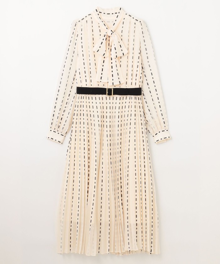 【大人気即完売】ドットストライププリントワンピース 大人気即完売】ドットストライププリントワンピース ドットストライプ