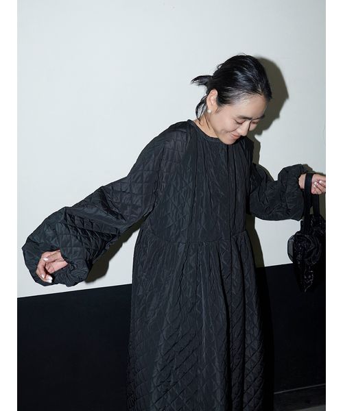 emmi atelier】金子綾 コラボキルティングコート(505708364)|阪急