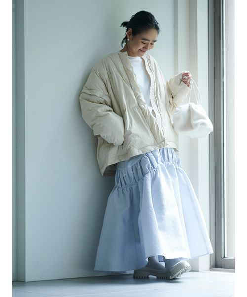 emmi atelier】金子綾 ecoマルチウェイダウン(505708365)｜阪急百貨店