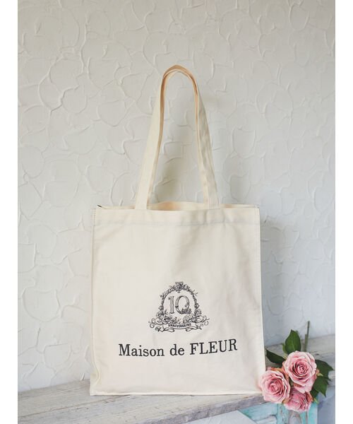 Maison de FLEUR(メゾンドフルール)/EC限定10eme anniversaireスクエアトート/img04