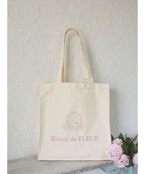 Maison de FLEUR(メゾンドフルール)/EC限定10eme anniversaireスクエアトート/img05