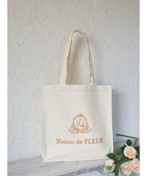 Maison de FLEUR(メゾンドフルール)/EC限定10eme anniversaireスクエアトート/img08