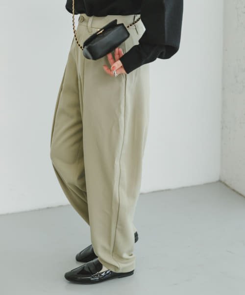 ITEMS URBANRESEARCH(アイテムズ アーバンリサーチ（レディース）)/カーブシルエットスラックス/img06