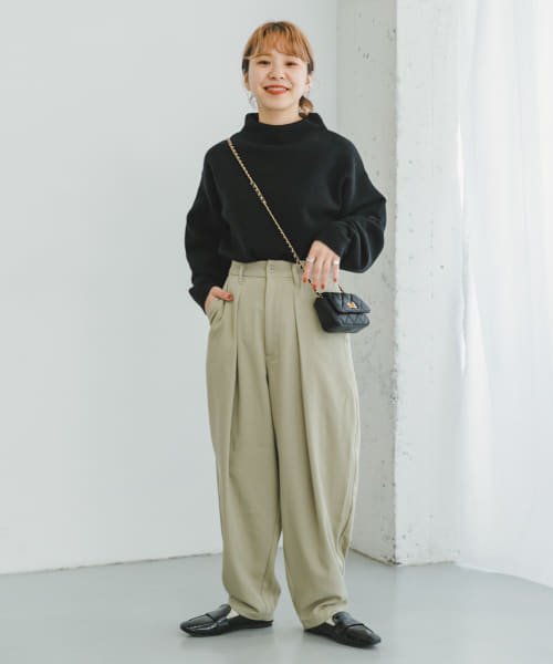 ITEMS URBANRESEARCH(アイテムズ アーバンリサーチ（レディース）)/カーブシルエットスラックス/img08