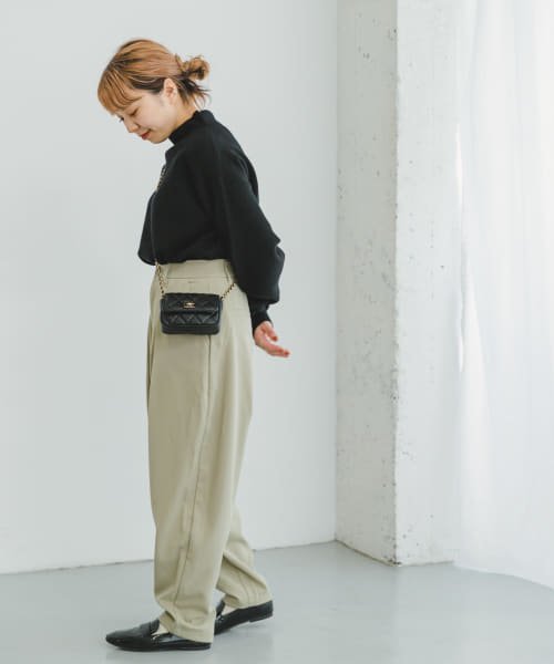 ITEMS URBANRESEARCH(アイテムズ アーバンリサーチ（レディース）)/カーブシルエットスラックス/img09