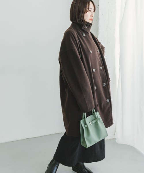 ITEMS URBANRESEARCH(アイテムズ アーバンリサーチ（レディース）)/ワイドシルエットコート/img06