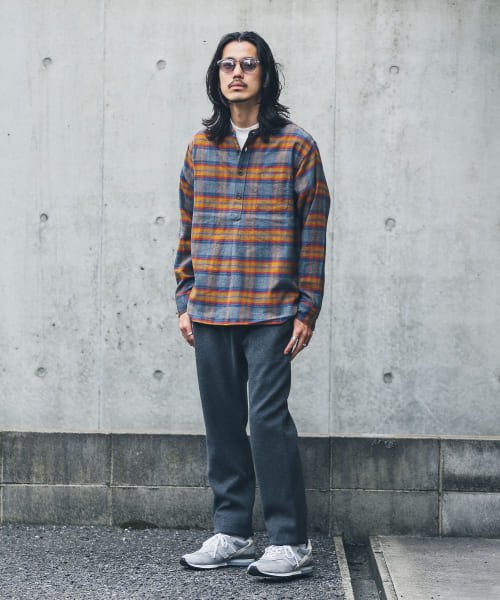 URBAN RESEARCH Sonny Label(アーバンリサーチサニーレーベル)/ビエラチェックバンドカラープルオーバーシャツ/img06