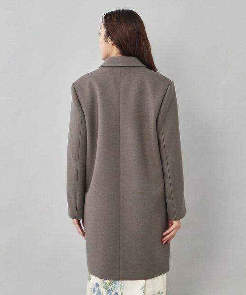 【Oggi専属モデル 滝沢カレンさん着用】ウールメルトン チェスターコート 