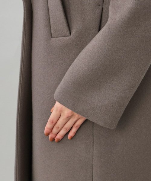 【Oggi専属モデル 滝沢カレンさん着用】ウールメルトン チェスターコート 