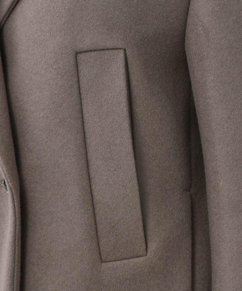 【Oggi専属モデル 滝沢カレンさん着用】ウールメルトン チェスターコート 