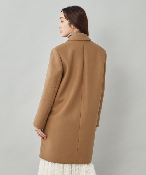 【Oggi専属モデル 滝沢カレンさん着用】ウールメルトン チェスターコート 