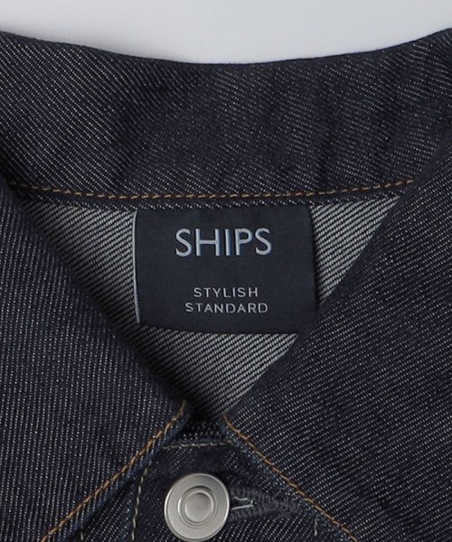 SHIPS MEN(シップス　メン)/SHIPS STANDARD: スーピマ セルビッジ デニム トラッカージャケット/img20