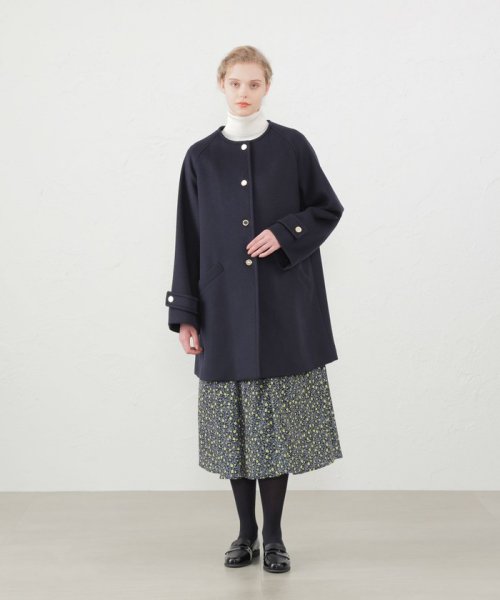 【金子綾さん着用】【WELBURY NO COLLAR(ウェルベリーノーカラー)】 サイズについては 仕様書のサイズを記載しており 多少の誤差が出る場合がございます