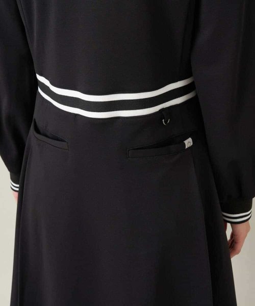 ゴルフウエア　ラインリブポロワンピース LE SOLEIL ソルソレイユ SOUS