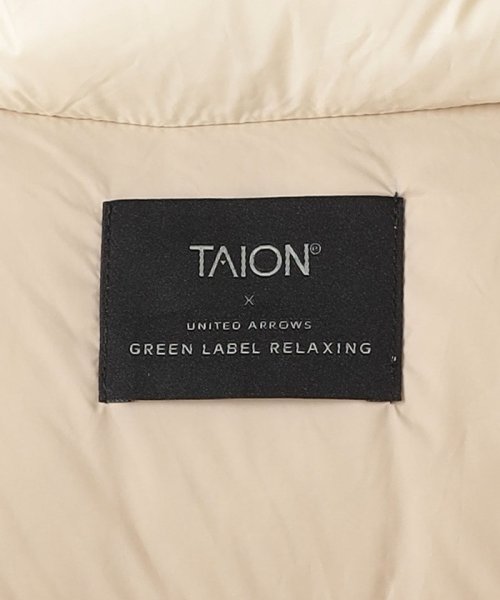 green label relaxing(グリーンレーベルリラクシング)/【別注】＜TAION＞ショート ダウン ベスト/img30