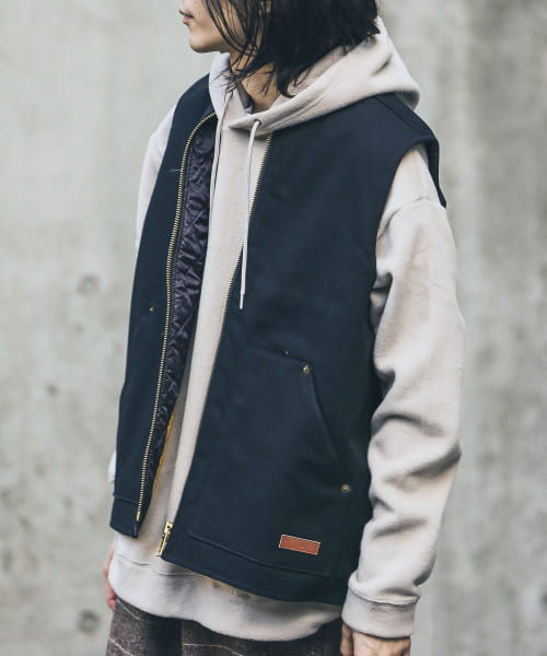 POLeR　DUCK CANVAS VEST