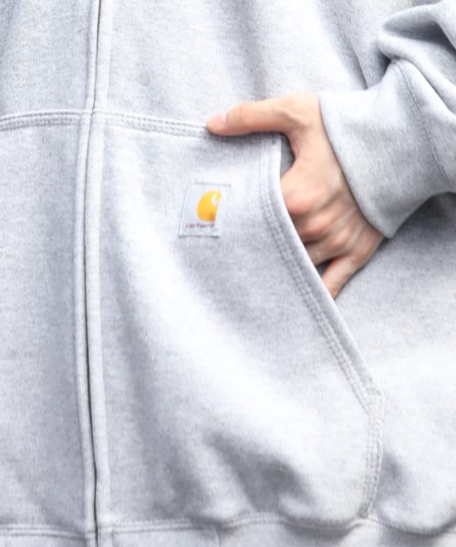 Carhartt(カーハート)/【Carhartt / カーハート】 K122 Midweight Hooded Zip Front ミッドウェイト フード パーカー/img08