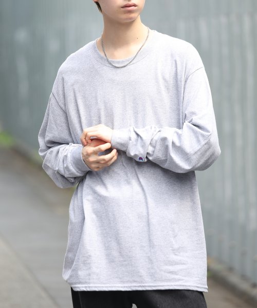 CHAMPION(チャンピオン)/【Champion / チャンピオン】長袖 ロングＴシャツ カットソー ロンT 長袖 無地 CC8C/img02