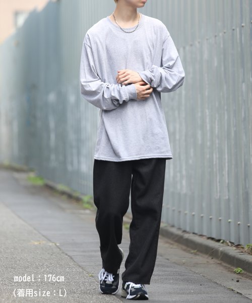 CHAMPION(チャンピオン)/【Champion / チャンピオン】長袖 ロングＴシャツ カットソー ロンT 長袖 無地 CC8C/img14