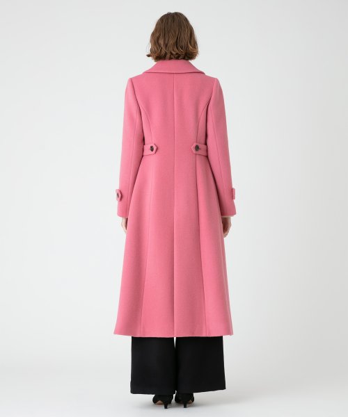 【LOULOU WILLOUGHBY】ダブルビーバーロングコート 