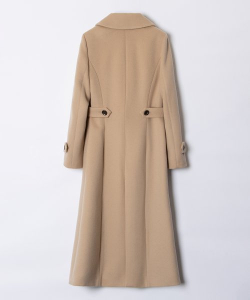 【LOULOU WILLOUGHBY】ダブルビーバーロングコート 