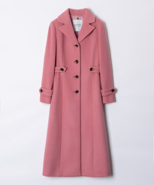 【LOULOU WILLOUGHBY】ダブルビーバーロングコート 